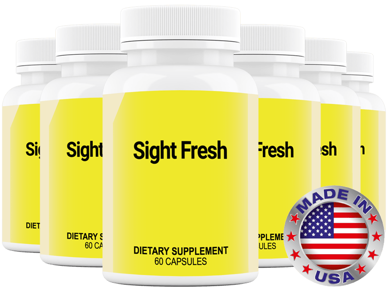 Sight Fresh eye health supplement bottles (60 capsules each)